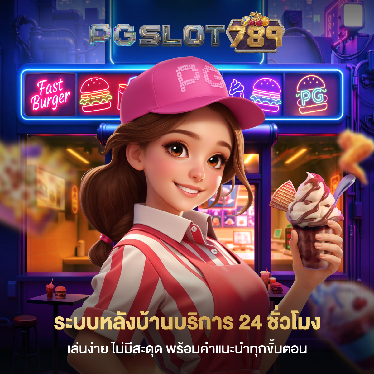 เกมออนไลน์ ระบบหลังบ้านบริการ 24 ชั่วโมง เล่นง่าย ไม่มีสะดุด